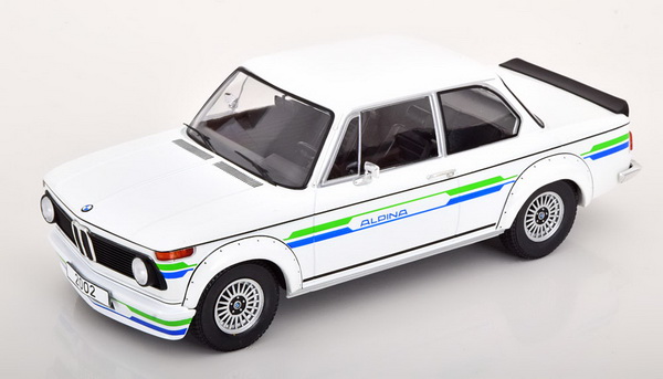 Модель 1:18 BMW 2002 Alpina - 1973 - White/Decorated